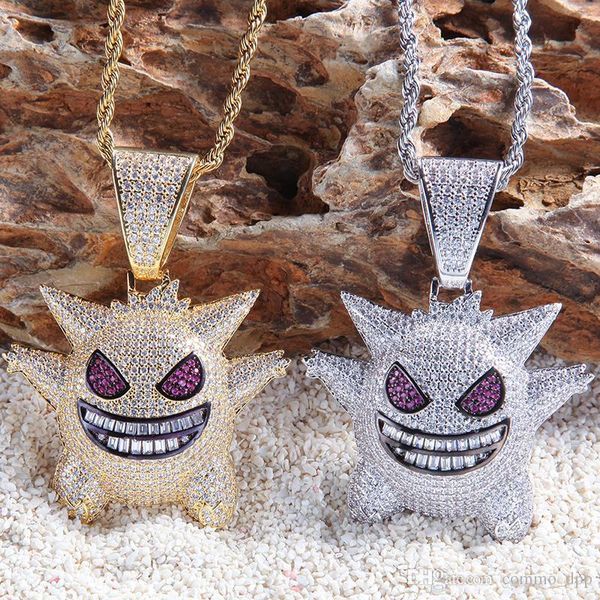 мужская хип-хоп игра эльф генгар кулон ожерелья bling iced out кубического циркония cz камень очарование с золотыми серебряными цепочками дл, Silver
мужская хип-хоп игра эльф генгар кулон ожерелья bling iced out кубического циркония cz камень очарование с золотыми серебряными цепочками дл, Silver