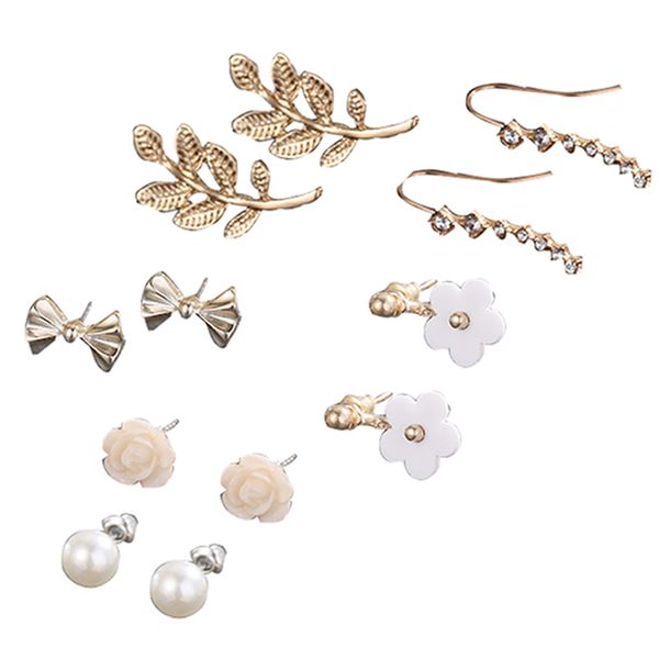 12pcs assorted multiple stud earrings set for women girls simple hook earring set girl's jewelry, Golden
12pcs assorted multiple stud earrings set for women girls simple hook earring set girl's jewelry, Golden