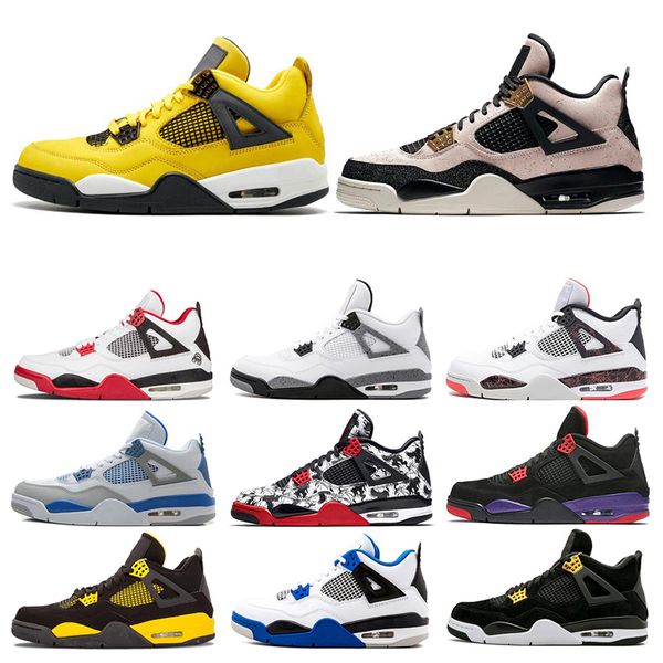 silt red what the 4 4s mens women basketball shoes white cement pure money bred sneakers sports shoes size 7-13
silt red what the 4 4s mens women basketball shoes white cement pure money bred sneakers sports shoes size 7-13