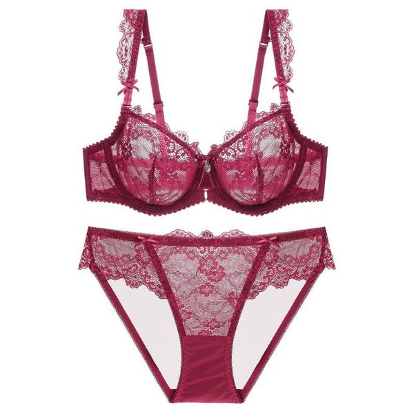 women bra sets lace ultra thin cup brasserie brief panty underwear sets fashion lingerie intimates new, Red;black
women bra sets lace ultra thin cup brasserie brief panty underwear sets fashion lingerie intimates new, Red;black