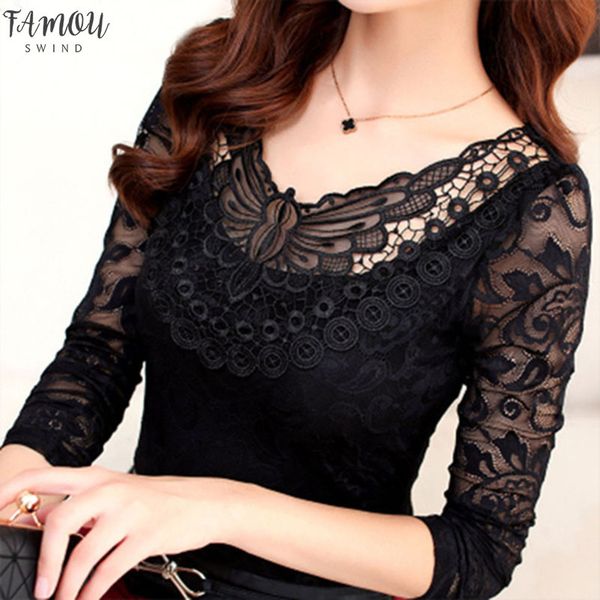 s 5xl plus size spring autumn fashion women elegant black lace blouse shirt long sleeve plaid women plus size dd2313, White
s 5xl plus size spring autumn fashion women elegant black lace blouse shirt long sleeve plaid women plus size dd2313, White