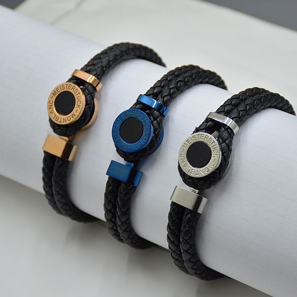 уникальный дизайн mb кожаные браслеты тканые мужские черные браслеты переключени
уникальный дизайн mb кожаные браслеты тканые мужские черные браслеты переключени