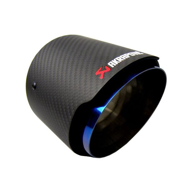 gtparts akrapovic style carbon fibre car exhaust tip muffler tail pipe blue burnt matte black cover
gtparts akrapovic style carbon fibre car exhaust tip muffler tail pipe blue burnt matte black cover