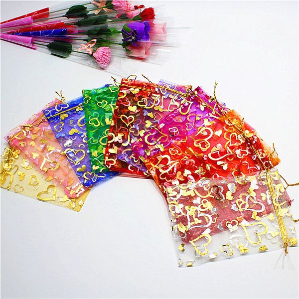 heart small organza candy jewelry bags gift pouches 11 colors 7x9cm open gold silver heart 500pcs hj246, Pink;blue
heart small organza candy jewelry bags gift pouches 11 colors 7x9cm open gold silver heart 500pcs hj246, Pink;blue