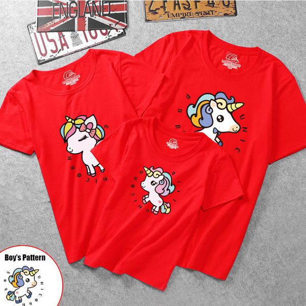 print unicorn family t shirt short sleeve mom and daughter cotton father mother son outfits fashion family matching clothes, Blue
print unicorn family t shirt short sleeve mom and daughter cotton father mother son outfits fashion family matching clothes, Blue