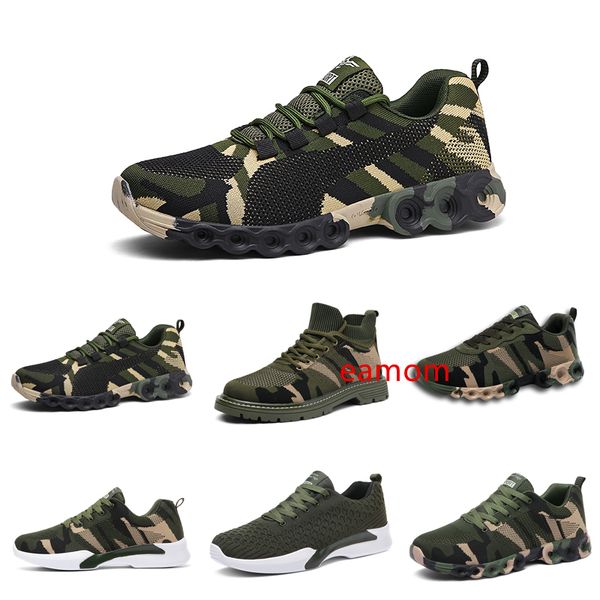 ale 2020 no-brand designer shoes men women running shoes camouflage army green outdoor trainer siez 35-44 style 17, Black
ale 2020 no-brand designer shoes men women running shoes camouflage army green outdoor trainer siez 35-44 style 17, Black
