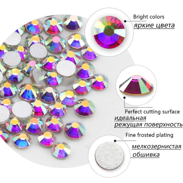 supper glitter nail stones ss12-ss40 big size glass rhinestones for nails art decorations jewelry clear ab gems handicrafts diy, Silver;gold
supper glitter nail stones ss12-ss40 big size glass rhinestones for nails art decorations jewelry clear ab gems handicrafts diy, Silver;gold