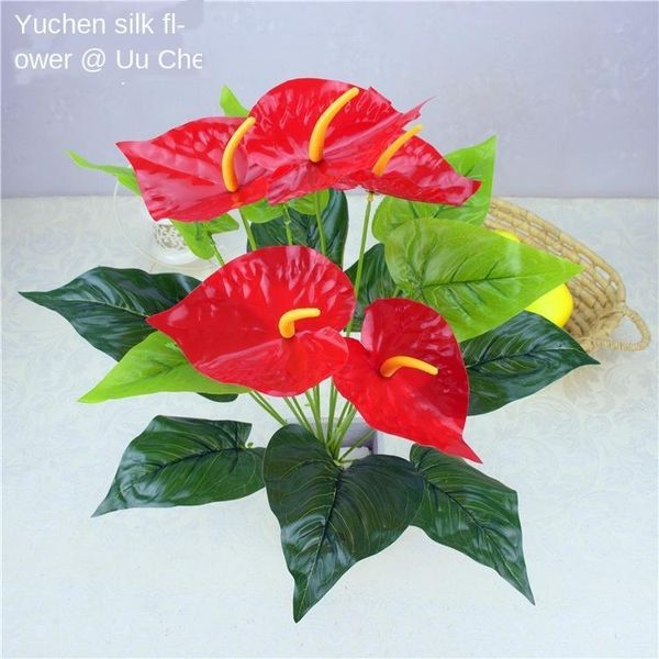 gao imitation true and false flower 18 head red palm naturalism pastoral rural desktop 
gao imitation true and false flower 18 head red palm naturalism pastoral rural desktop