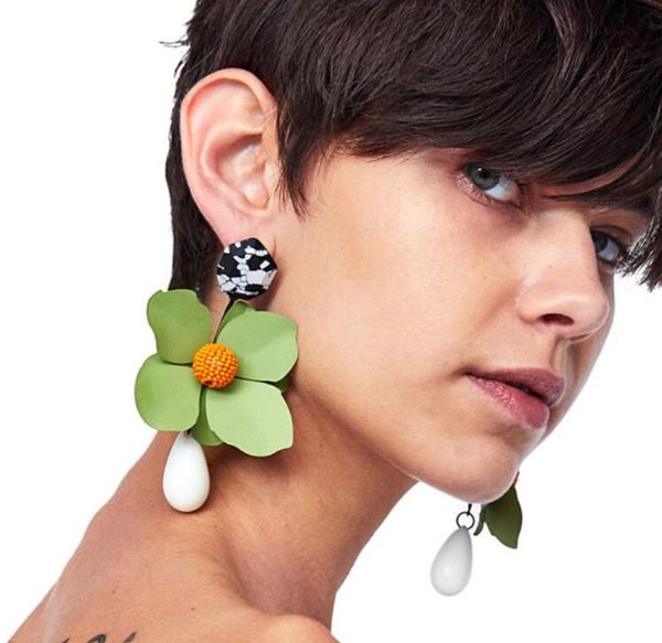 2pairs 2019 new alloy flower multi colour earrings drop resin acrylic beads bohemian fancy dangle earring for women jewelry, Silver
2pairs 2019 new alloy flower multi colour earrings drop resin acrylic beads bohemian fancy dangle earring for women jewelry, Silver