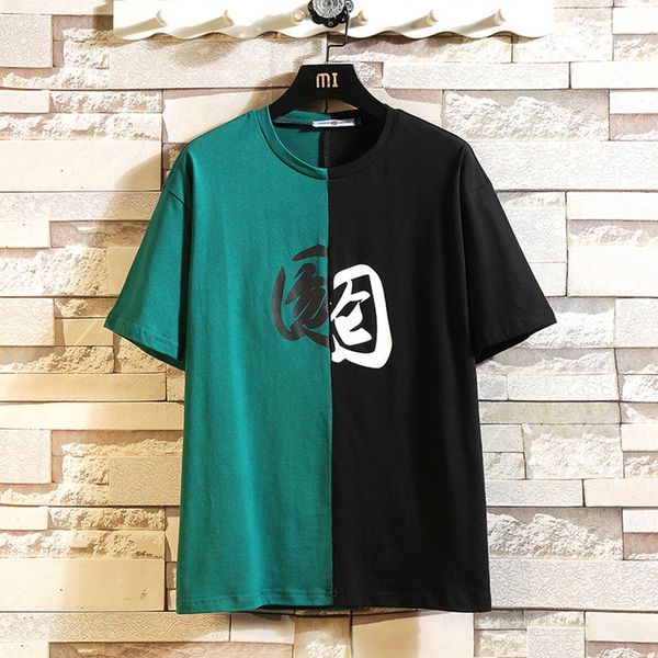 short sleeve t shirt men 2020 chinese style summer tshirt tees hip hop punk rock fashion clothes plus size m-4xl 5xl o neck, White;black
short sleeve t shirt men 2020 chinese style summer tshirt tees hip hop punk rock fashion clothes plus size m-4xl 5xl o neck, White;black