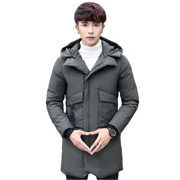 men's winter jacket parkas hombre invierno 2018 new design hooded slim fitted cotton down padded coat male thick warm outerwear, Black
men's winter jacket parkas hombre invierno 2018 new design hooded slim fitted cotton down padded coat male thick warm outerwear, Black