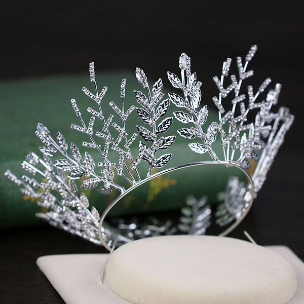 gorgeous silver leaf rhinestone bridal crowns tiaras wedding hair accessories womens princess crown hair jewelry diadem, Golden;white
gorgeous silver leaf rhinestone bridal crowns tiaras wedding hair accessories womens princess crown hair jewelry diadem, Golden;white