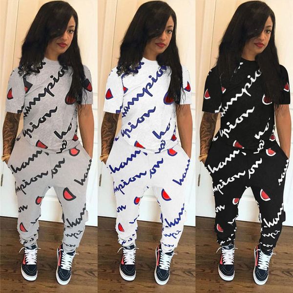 2019 champion hort leeve pocket letter print two piece et plu ize women girl track uit tight legging trou er t hirt uit
2019 champion hort leeve pocket letter print two piece et plu ize women girl track uit tight legging trou er t hirt uit