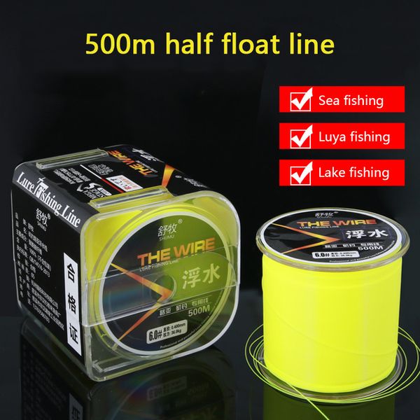 fddl brand 500m semi-floating fishing line 0.8-8.0mm fluorocarbon coating nylon super rally sea carp fishing line accessories
fddl brand 500m semi-floating fishing line 0.8-8.0mm fluorocarbon coating nylon super rally sea carp fishing line accessories