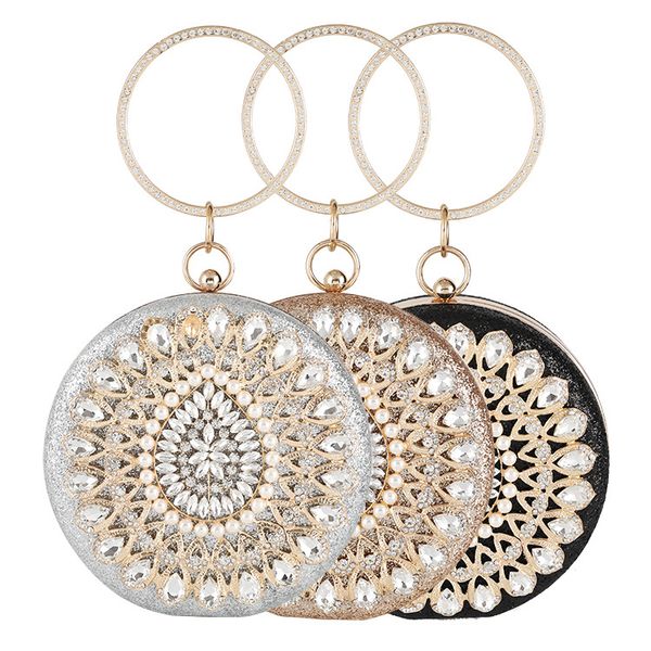 women round shaped pearl beaded handbag womens banquet dress party evening bag lady elegant wedding purse
women round shaped pearl beaded handbag womens banquet dress party evening bag lady elegant wedding purse