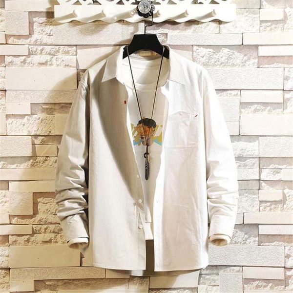 men's autumn patchwork casual shirt slim long sleeve turn down collar beach blouse male fashion 2020 clothing white pink, White;black
men's autumn patchwork casual shirt slim long sleeve turn down collar beach blouse male fashion 2020 clothing white pink, White;black