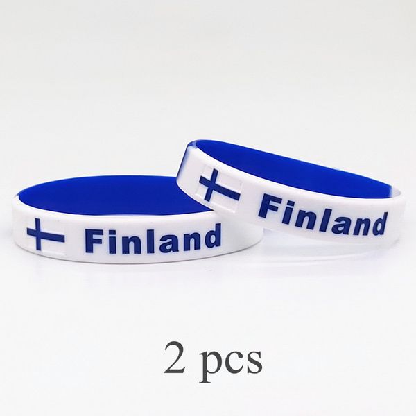 2pcs finland flag silicone wristband engraved print country sports rubber men women bracelet olympic games wrist band bangle, Golden;silver
2pcs finland flag silicone wristband engraved print country sports rubber men women bracelet olympic games wrist band bangle, Golden;silver