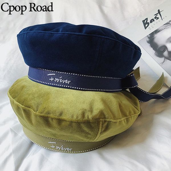 cpop 4 colors velvet beret new fashion elegant pure color beret simple women accessories winter keep warm hat gifts, Blue;gray
cpop 4 colors velvet beret new fashion elegant pure color beret simple women accessories winter keep warm hat gifts, Blue;gray