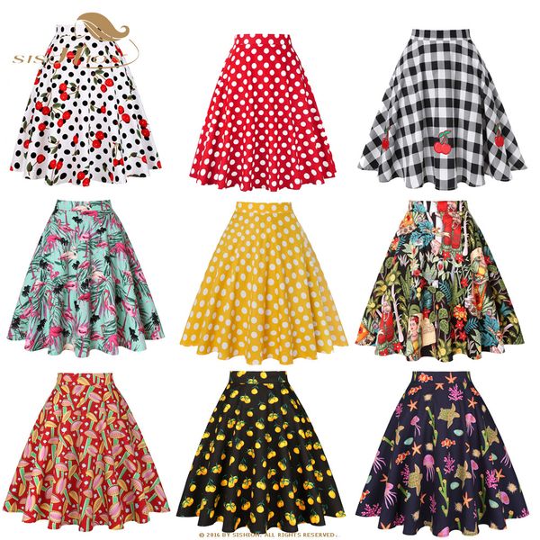 sishion vintage skirts womens vd0020 jupe femme 2020 high waist cotton swing retro women skirt black plaid faldas summer skirt, Black;gray
sishion vintage skirts womens vd0020 jupe femme 2020 high waist cotton swing retro women skirt black plaid faldas summer skirt, Black;gray