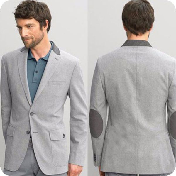 new elbow patch man business jacket grey men suits beach wedding male blazer latest coat pant designs costume homme 2piece terno masculino, Black;gray
new elbow patch man business jacket grey men suits beach wedding male blazer latest coat pant designs costume homme 2piece terno masculino, Black;gray