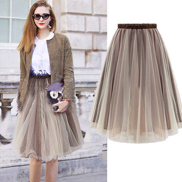 women ladies summer skirt gauze skirts new spring summer clothes for woman gauze skirt double nail bead sweet fairy bitter girl korean tulle, Black;gray
women ladies summer skirt gauze skirts new spring summer clothes for woman gauze skirt double nail bead sweet fairy bitter girl korean tulle, Black;gray