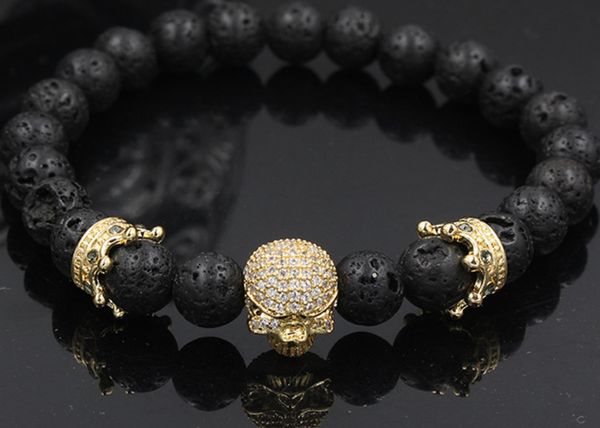 8mm yf43 gold silver crown black stone volcanic lava skull micro pave cz zircon cubic zirconia bracelet yoga reiki chakra
8mm yf43 gold silver crown black stone volcanic lava skull micro pave cz zircon cubic zirconia bracelet yoga reiki chakra