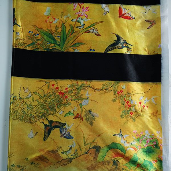 2meters chinese emperor yellow butterflies painting fabric satin smooth impervious chinese han classic fabric for dress costumes, Black;white
2meters chinese emperor yellow butterflies painting fabric satin smooth impervious chinese han classic fabric for dress costumes, Black;white