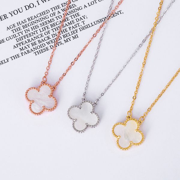 s925 sterling silver double-sided lucky four-leaf clover necklace female original buckle agate net red same korean version
s925 sterling silver double-sided lucky four-leaf clover necklace female original buckle agate net red same korean version