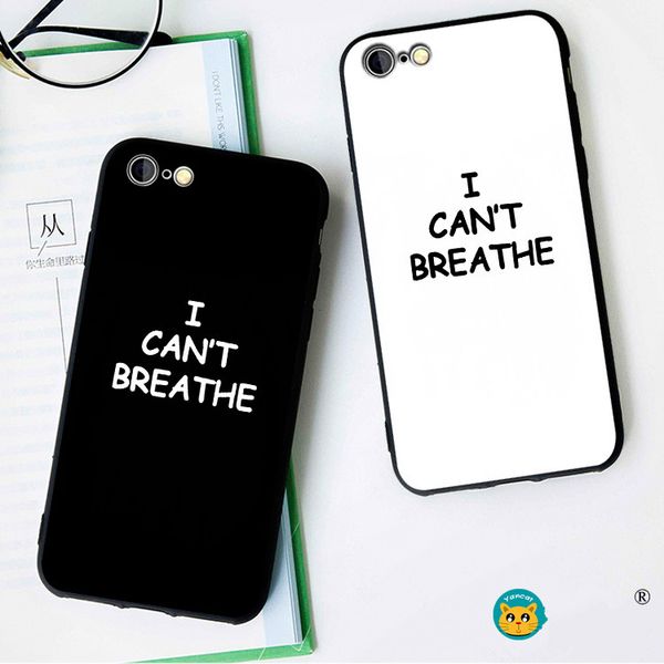Fashion iphone 11 Pro MAX 11 Pro 11 XSMAX XR XS / X 7P / 8P 6 / 6sP case with letter pattern I CAN'T BREATHE mobile phone soft case
Fashion iphone 11 Pro MAX 11 Pro 11 XSMAX XR XS / X 7P / 8P 6 / 6sP case with letter pattern I CAN'T BREATHE mobile phone soft case