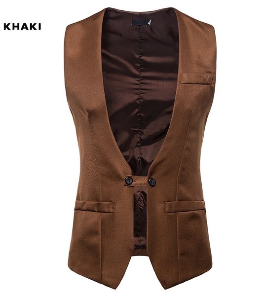 customized men's wedding dress vest autumn and winter new v-collar design men's armor men's self-cultivation double-row butto, Black
customized men's wedding dress vest autumn and winter new v-collar design men's armor men's self-cultivation double-row butto, Black