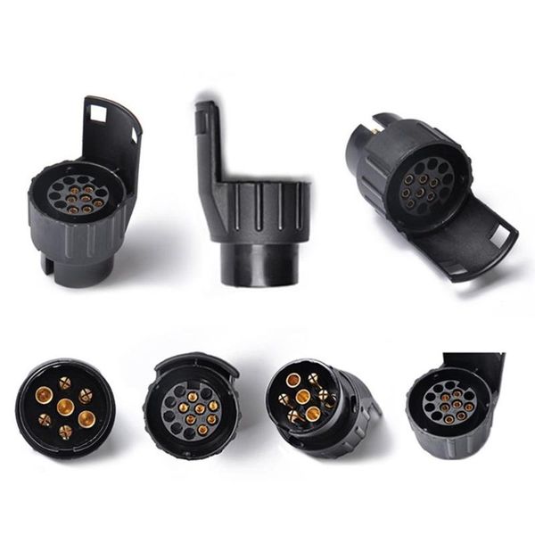 durable plastic car vehicle 12v trailer connector converter plug 7pin to 13pin power socket plug adapter european standard
durable plastic car vehicle 12v trailer connector converter plug 7pin to 13pin power socket plug adapter european standard