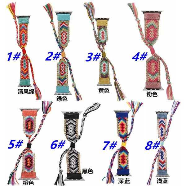 for apple watch 4 3 2 1 leather braided metal strap bands straps bohemia band 38mm 42mm 40mm 44mm bracelets with fringe
for apple watch 4 3 2 1 leather braided metal strap bands straps bohemia band 38mm 42mm 40mm 44mm bracelets with fringe