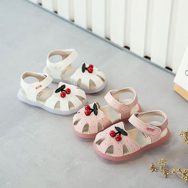 sweet cherry summer children sandals baby girls closed toe shoes toddler kids sandals breathable soft princess party shoes, Black;red
sweet cherry summer children sandals baby girls closed toe shoes toddler kids sandals breathable soft princess party shoes, Black;red