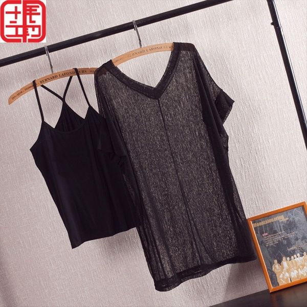 ice top слинг пуловер шелковую блузку женской слинга сыпучей среды и длинные трикотажные сетки солнцезащитный крем футболки топ небольшой пу, White
ice top слинг пуловер шелковую блузку женской слинга сыпучей среды и длинные трикотажные сетки солнцезащитный крем футболки топ небольшой пу, White