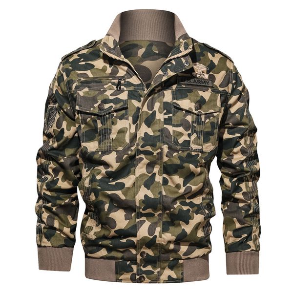 army jacket men camouflage tactical camouflage casual bomber jackets mens windbreaker flight jackets jaqueta masculina, Black;brown
army jacket men camouflage tactical camouflage casual bomber jackets mens windbreaker flight jackets jaqueta masculina, Black;brown