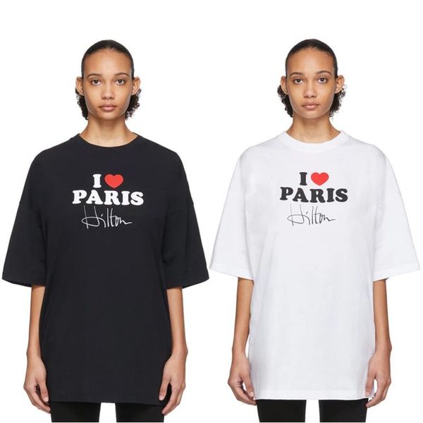 20ss luxury europe france vetements i love paris signature heart tshirt fashion mens designer t shirts women clothes casual cotton tee, White;black
20ss luxury europe france vetements i love paris signature heart tshirt fashion mens designer t shirts women clothes casual cotton tee, White;black
