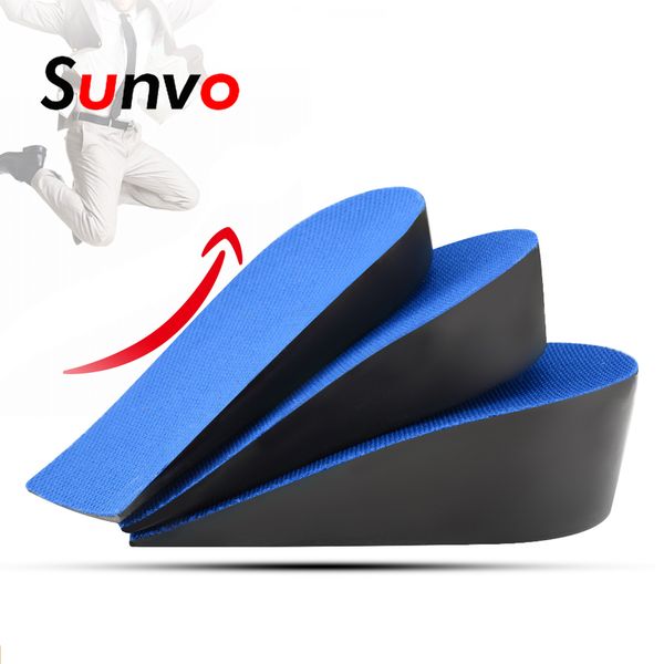 sunvo increasing half insole invisible heighten heel insert sports shoes pad taller height increase inserts soles for men women, Black
sunvo increasing half insole invisible heighten heel insert sports shoes pad taller height increase inserts soles for men women, Black