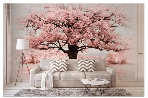 custom 3d p murals wall paper simple nordic style a tree pink landscape hill tv sofa background wall papel de parede
custom 3d p murals wall paper simple nordic style a tree pink landscape hill tv sofa background wall papel de parede