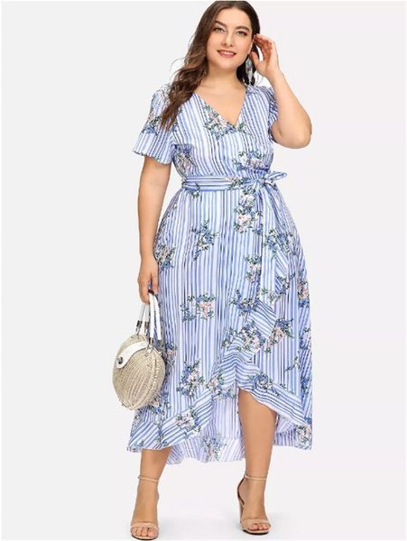 плюс размер женские летние десингер цветочные печати платья v шеи с коротким рукавом асимметричная женская одежда спринт повседневная одежда, White;black
плюс размер женские летние десингер цветочные печати платья v шеи с коротким рукавом асимметричная женская одежда спринт повседневная одежда, White;black