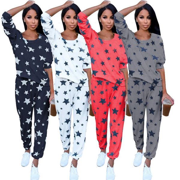 cute women's pajama sets green red black white color with stars printed round neck cotton sweet pajamas for ladies, Black;red
cute women's pajama sets green red black white color with stars printed round neck cotton sweet pajamas for ladies, Black;red