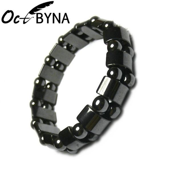 classic natural stone magnetic therapy health bracelet for women men vintage black magnetic power healing bangle 
classic natural stone magnetic therapy health bracelet for women men vintage black magnetic power healing bangle