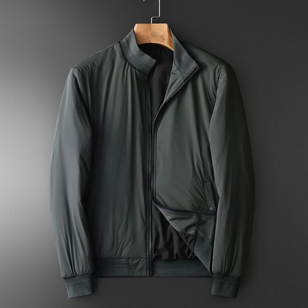 stand collar mens parka luxury add padding solid color mens jackets and coats slim fit thick man coats plus size 4xl, Black
stand collar mens parka luxury add padding solid color mens jackets and coats slim fit thick man coats plus size 4xl, Black