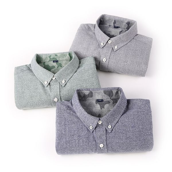 kcoyster men casual shirts camouflage collar fashion shirt men long sleeve slim fit solid color social shirts spring autumn, White;black
kcoyster men casual shirts camouflage collar fashion shirt men long sleeve slim fit solid color social shirts spring autumn, White;black