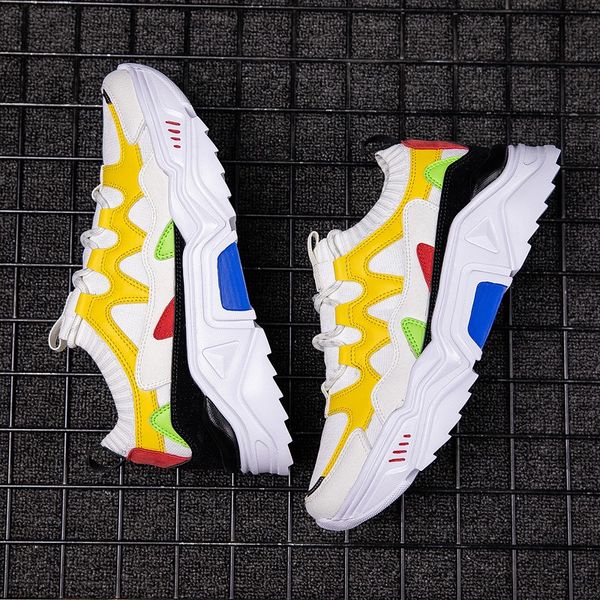 2020new men casual shoes sneakers man patcahwork what the mens trainer sneakers thick sole mixed colors casual shoe, Black
2020new men casual shoes sneakers man patcahwork what the mens trainer sneakers thick sole mixed colors casual shoe, Black