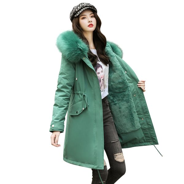 parker cotton jackets medium long down jacket cotton coat female large size thick down coats drawstring waist slim jacket, Black
parker cotton jackets medium long down jacket cotton coat female large size thick down coats drawstring waist slim jacket, Black