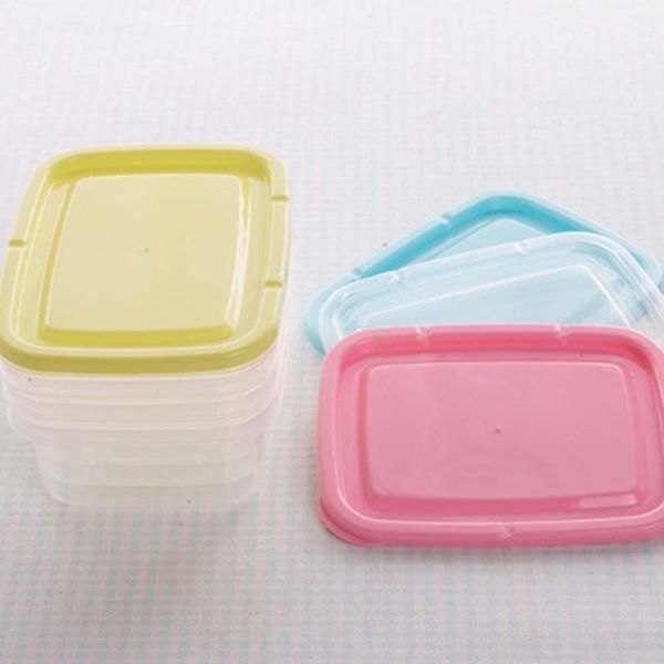 storage bottles & jars 6 pcs 350ml mini rectangular kitchen boxes transparent pp plastic containers
storage bottles & jars 6 pcs 350ml mini rectangular kitchen boxes transparent pp plastic containers