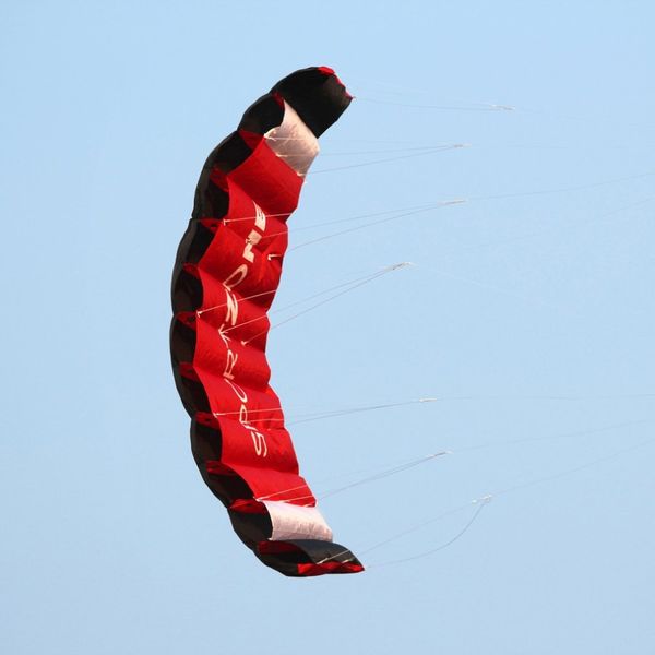 1.8m dual line parachute stunt kite outdoor fun fly with flying tool parafoil kite outdoor beach fun sport good flying kite toy
1.8m dual line parachute stunt kite outdoor fun fly with flying tool parafoil kite outdoor beach fun sport good flying kite toy