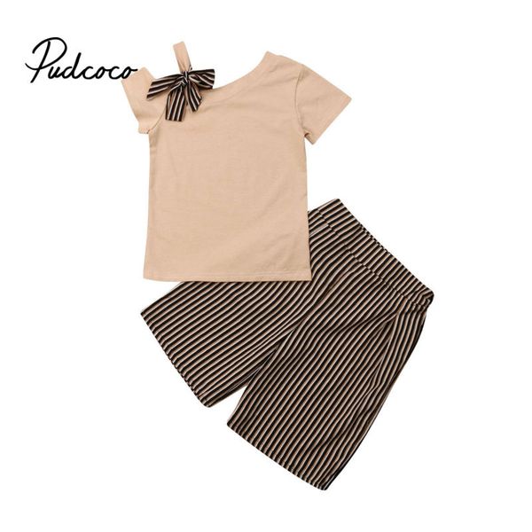 2-7t toddler kids baby girls clothes set summer off shoulder letter t-shirt and short pants cute lovely sweet streetwear outfits, White
2-7t toddler kids baby girls clothes set summer off shoulder letter t-shirt and short pants cute lovely sweet streetwear outfits, White
