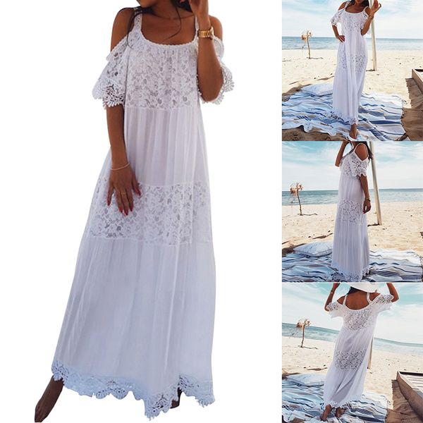 women swimsuit robe dress pareo beach cover up swimwear cotton patchwork lace long beach cover up bathing suit, Blue;gray
women swimsuit robe dress pareo beach cover up swimwear cotton patchwork lace long beach cover up bathing suit, Blue;gray