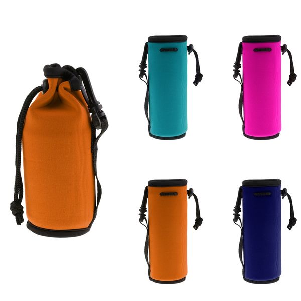 neoprene 500ml bottle sleeve bag water bottle pocket carrier with handy drawstring and plastic hook for backpack
neoprene 500ml bottle sleeve bag water bottle pocket carrier with handy drawstring and plastic hook for backpack